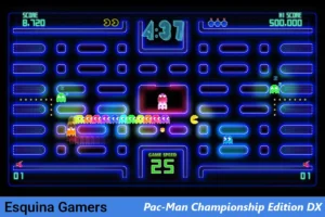 Pac-Man Championship Edition DX es una versión moderna del legendario juego arcade