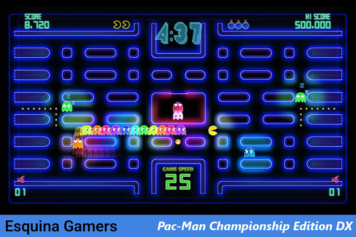 Pac-Man Championship Edition DX es una versión moderna del legendario juego arcade