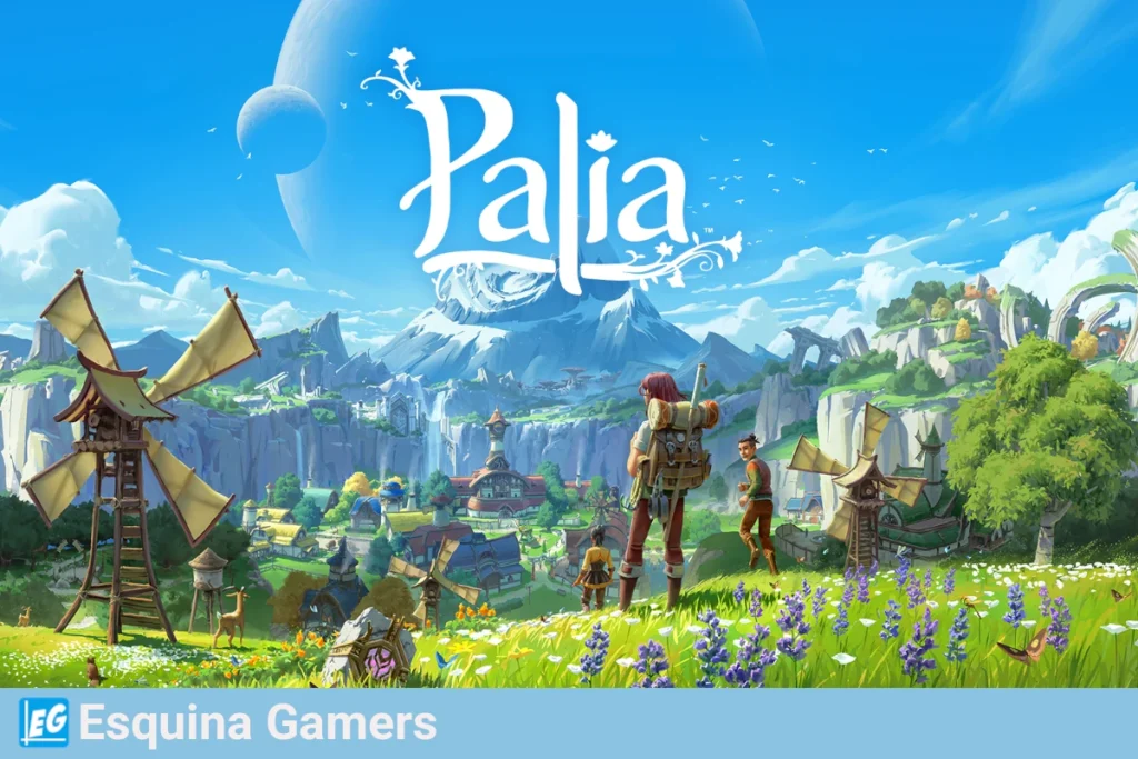 Palia juego: vista del mundo abierto con casa, cultivos y decoración del jugador