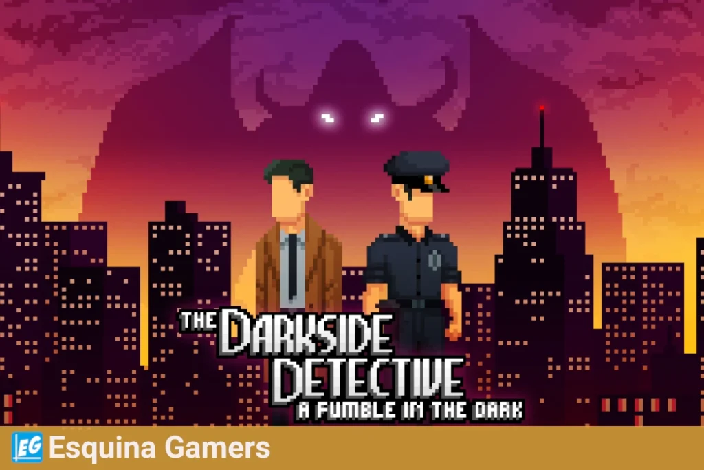 Personajes McQueen y Dooley de The Darkside Detective: A Fumble in the Dark gratis en Epic Games Store - Esquina Gamers.