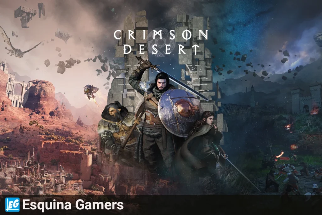 Crimson Desert videojuego de mundo abierto con Kliff y escenarios de aventura