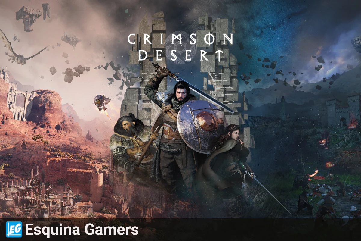 Crimson Desert videojuego de mundo abierto con Kliff y escenarios de aventura