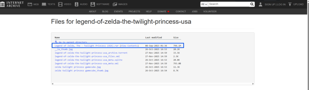 Files for legend-of-zelda-the-twilight-princess-usa