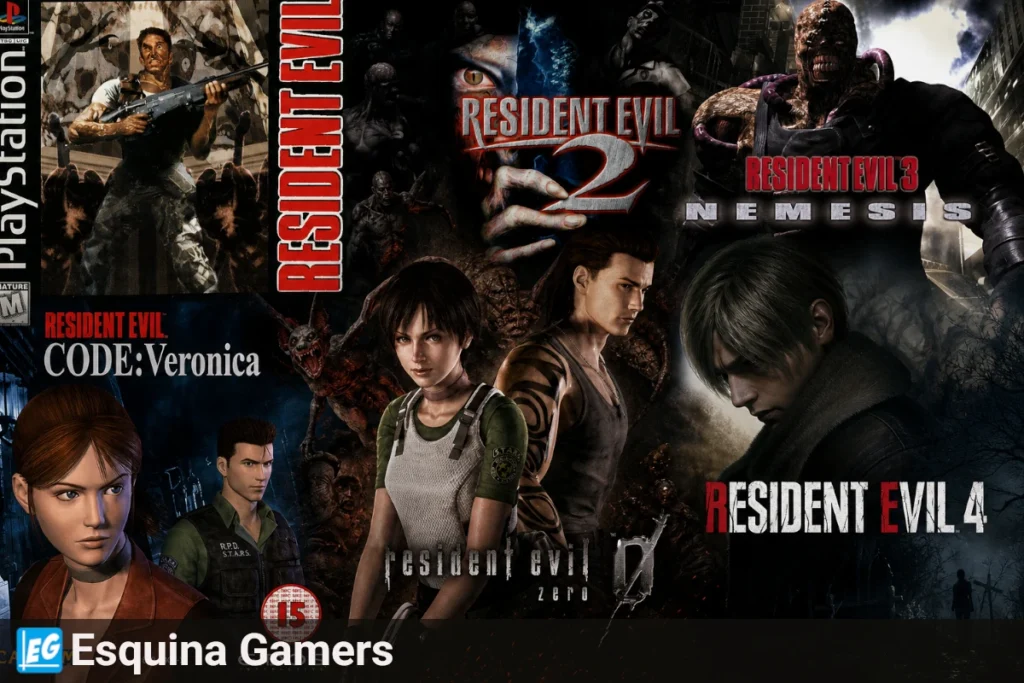 saga resident evil parte 1