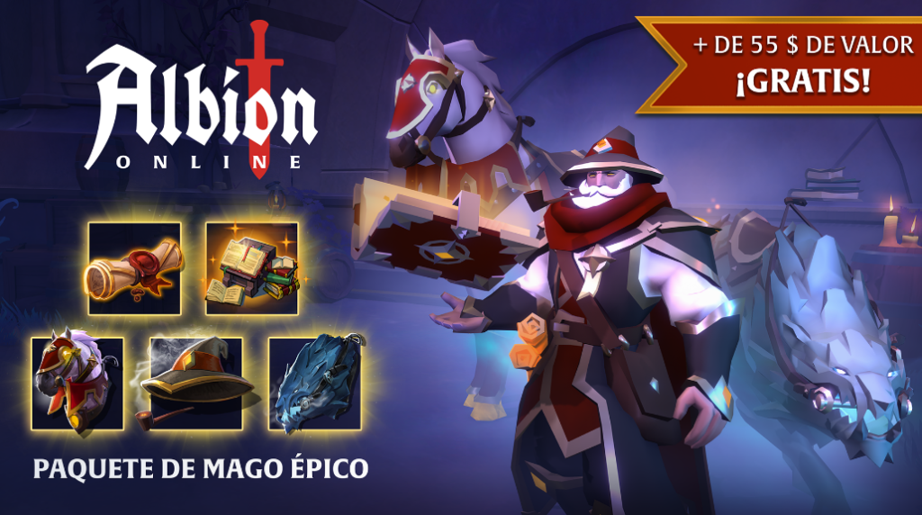 Albion Online Paquete de Mago Epico