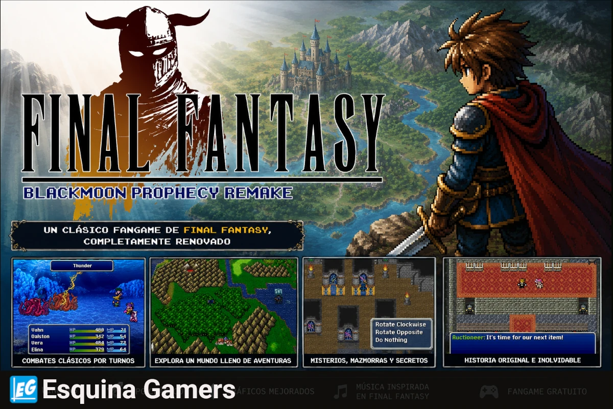 Final Fantasy Blackmoon Prophecy Remake