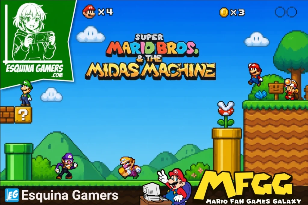 Super Mario Bros. & The Midas Machine