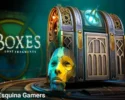 Boxes Lost Fragments gratis mostrando un cofre enigmático y una máscara dorada frente a él